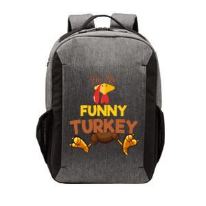 Funny Turkey Matching Family Group Thanksgiving Gifts  Vector Backpack