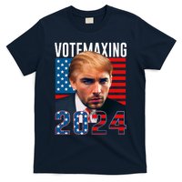 Funny Trump Male Model Vote Maxing 2024 Election T-Shirt