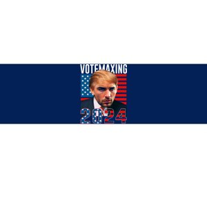 Funny Trump Male Model Vote Maxing 2024 Election Bumper Sticker