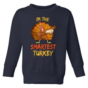 Funny Turkey Matching Family Group Thanksgiving Party Pajama Toddler Sweatshirt