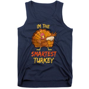 Funny Turkey Matching Family Group Thanksgiving Party Pajama Tank Top