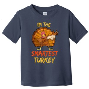 Funny Turkey Matching Family Group Thanksgiving Party Pajama Toddler T-Shirt