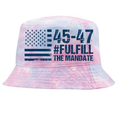 Fulfill The Mandate 45 47 Tie-Dyed Bucket Hat