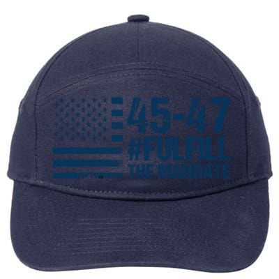 Fulfill The Mandate 45 47 7-Panel Snapback Hat