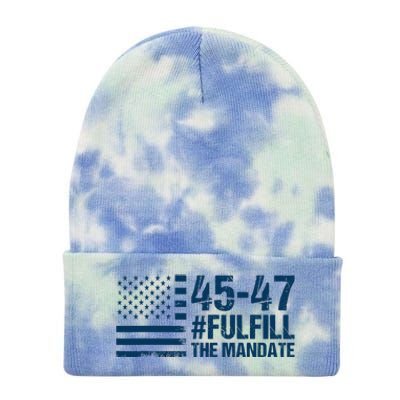 Fulfill The Mandate 45 47 Tie Dye 12in Knit Beanie