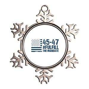 Fulfill The Mandate 45 47 Metallic Star Ornament