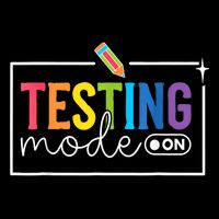 Funny Testing Mode On Testing Day Motivational Teacher  Mousepad