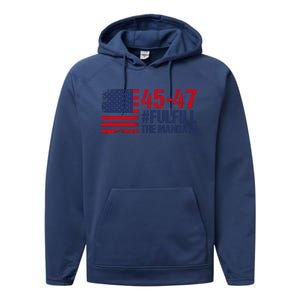 Fulfill The Mandate 45 47 Performance Fleece Hoodie