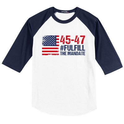 Fulfill The Mandate 45 47 Baseball Sleeve Shirt