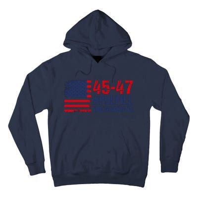 Fulfill The Mandate 45 47 Tall Hoodie