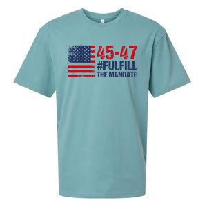 Fulfill The Mandate 45 47 Sueded Cloud Jersey T-Shirt