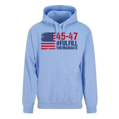 Fulfill The Mandate 45 47 Unisex Surf Hoodie