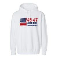 Fulfill The Mandate 45 47 Garment-Dyed Fleece Hoodie