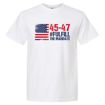 Fulfill The Mandate 45 47 Garment-Dyed Heavyweight T-Shirt