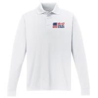 Fulfill The Mandate 45 47 Performance Long Sleeve Polo