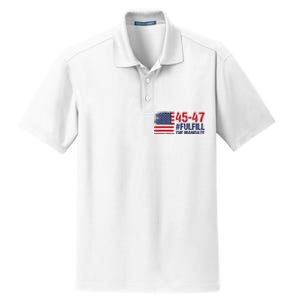 Fulfill The Mandate 45 47 Dry Zone Grid Polo