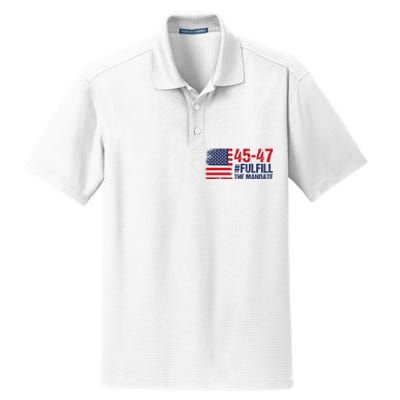 Fulfill The Mandate 45 47 Dry Zone Grid Polo