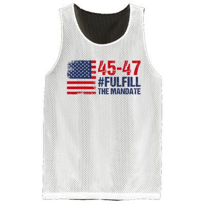 Fulfill The Mandate 45 47 Mesh Reversible Basketball Jersey Tank