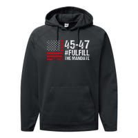 Fulfill The Mandate 45 47 Performance Fleece Hoodie