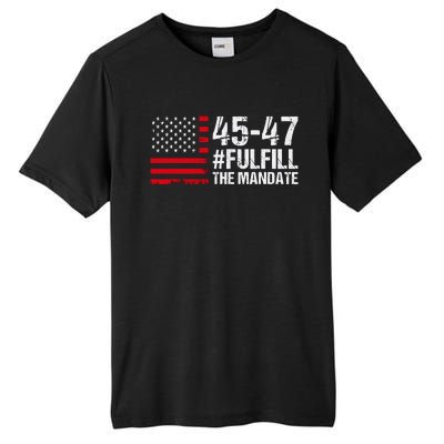 Fulfill The Mandate 45 47 Tall Fusion ChromaSoft Performance T-Shirt