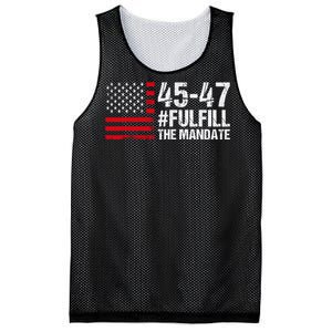 Fulfill The Mandate 45 47 Mesh Reversible Basketball Jersey Tank