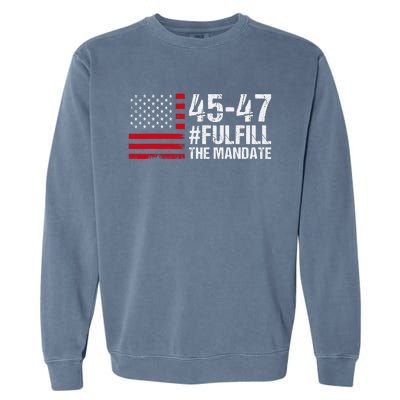 Fulfill The Mandate 45 47 Garment-Dyed Sweatshirt