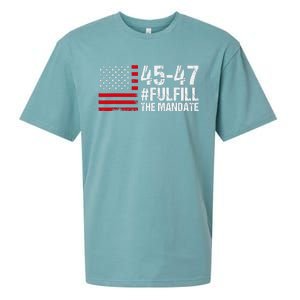 Fulfill The Mandate 45 47 Sueded Cloud Jersey T-Shirt