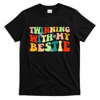 Funny Twin Matching Twins Day Friend Twinning With My Bestie T-Shirt