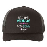 First Time Memaw Let the Spoiling Begin Cute Mother's Day Yupoong Adult 5-Panel Trucker Hat