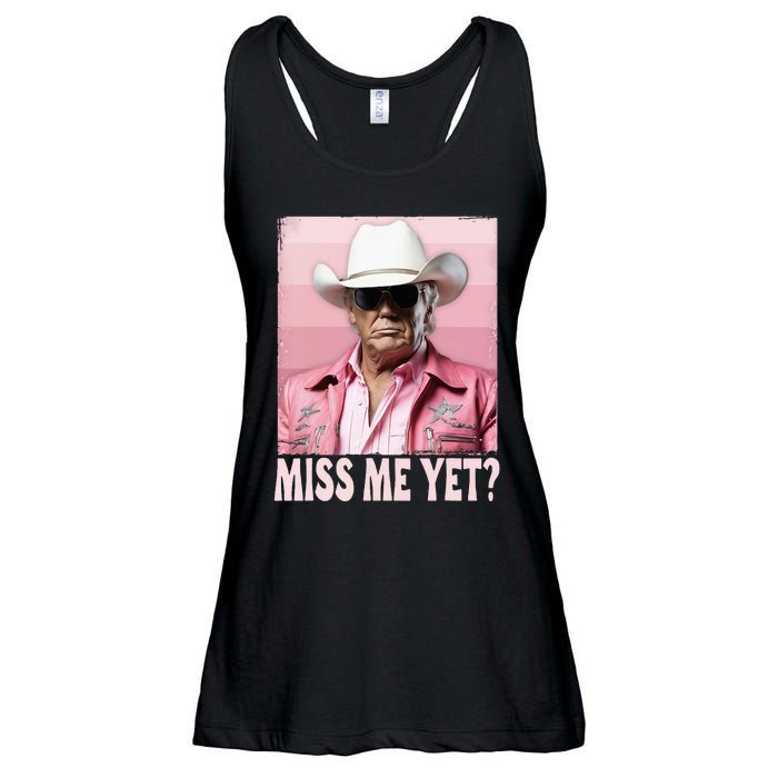 Funny Trump Miss Me Yet Trump 2024 President 2024 Ladies Essential Flowy Tank