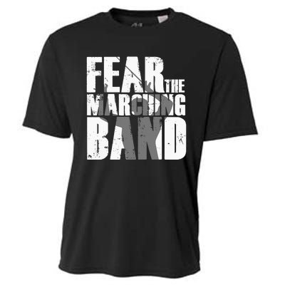 Fear The Marching Band Funny Parody Cooling Performance Crew T-Shirt