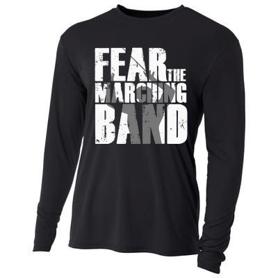 Fear The Marching Band Funny Parody Cooling Performance Long Sleeve Crew