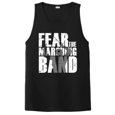 Fear The Marching Band Funny Parody PosiCharge Competitor Tank