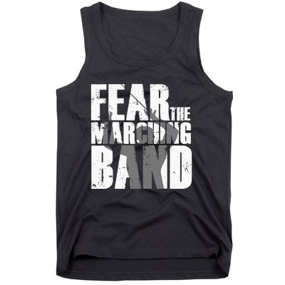 Fear The Marching Band Funny Parody Tank Top