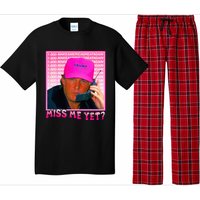 Funny Trump Miss Me Yet Trump 2024 President 2024 Pajama Set