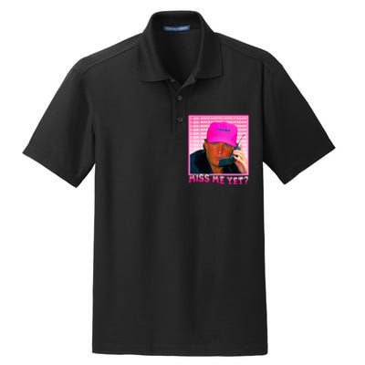 Funny Trump Miss Me Yet Trump 2024 President 2024 Dry Zone Grid Polo