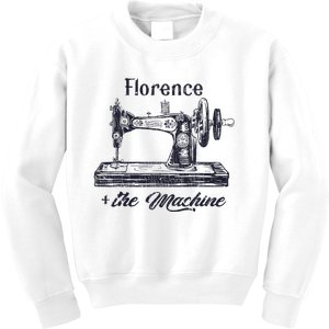 Florence The Machine Sewciopath Sewing Lover Kids Sweatshirt