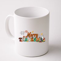 Funny Thanksmas Merry Thanksmas Thanksgiving Christmas Coffee Mug