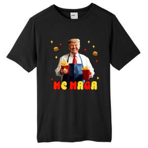 Funny Trump Mc Maga Fries Fast Food Tall Fusion ChromaSoft Performance T-Shirt