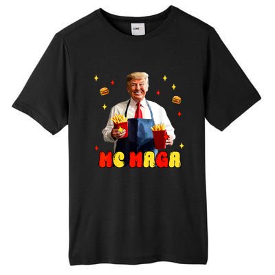 Funny Trump Mc Maga Fries Fast Food Tall Fusion ChromaSoft Performance T-Shirt