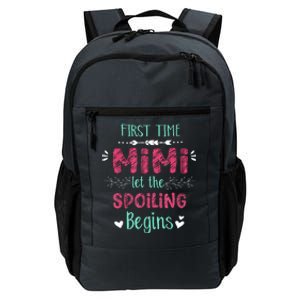 First Time Mimi Let The Spoiling Begin Funny New Grandma Daily Commute Backpack