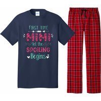 First Time Mimi Let The Spoiling Begin Funny New Grandma Pajama Set