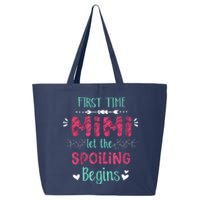 First Time Mimi Let The Spoiling Begin Funny New Grandma 25L Jumbo Tote