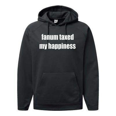 Fanum Taxed My Happiness Performance Fleece Hoodie