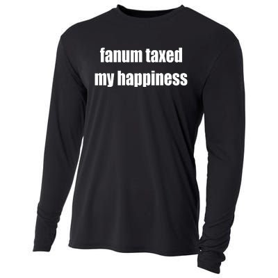 Fanum Taxed My Happiness Cooling Performance Long Sleeve Crew