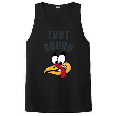 Funny Thanksgiving Matching Turkey Trot Squad Costume Gift PosiCharge Competitor Tank