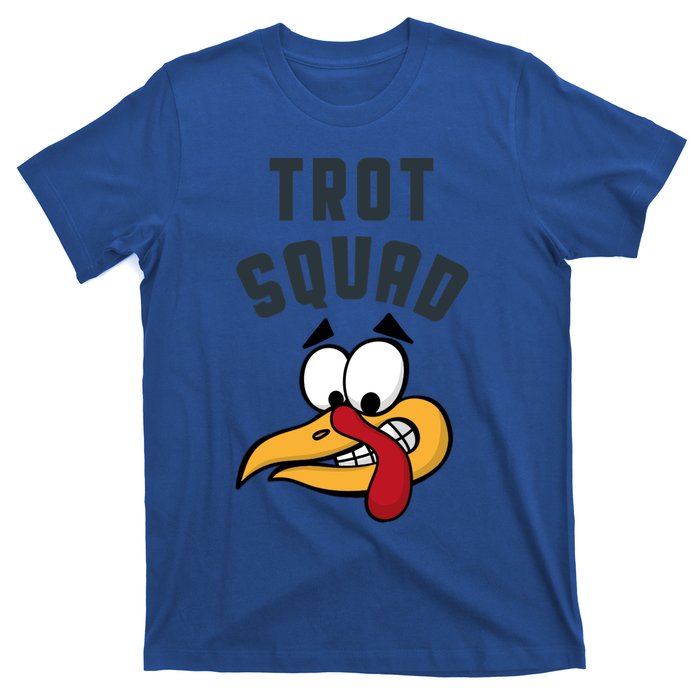 Funny Thanksgiving Matching Turkey Trot Squad Costume Gift T-Shirt