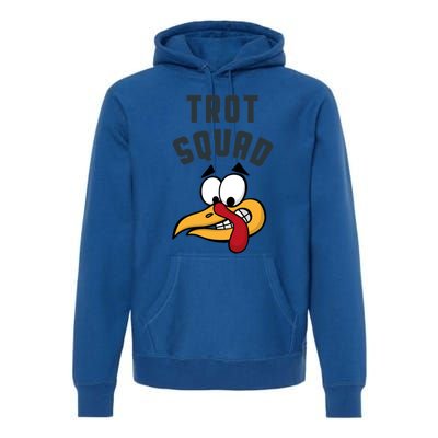 Funny Thanksgiving Matching Turkey Trot Squad Costume Gift Premium Hoodie