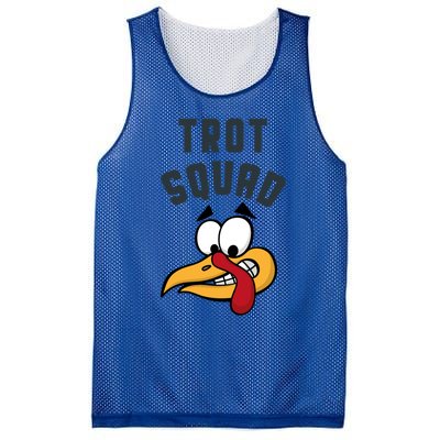 Funny Thanksgiving Matching Turkey Trot Squad Costume Gift Mesh Reversible Basketball Jersey Tank