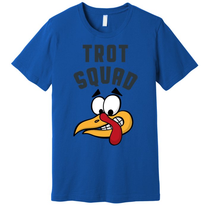 Funny Thanksgiving Matching Turkey Trot Squad Costume Gift Premium T-Shirt